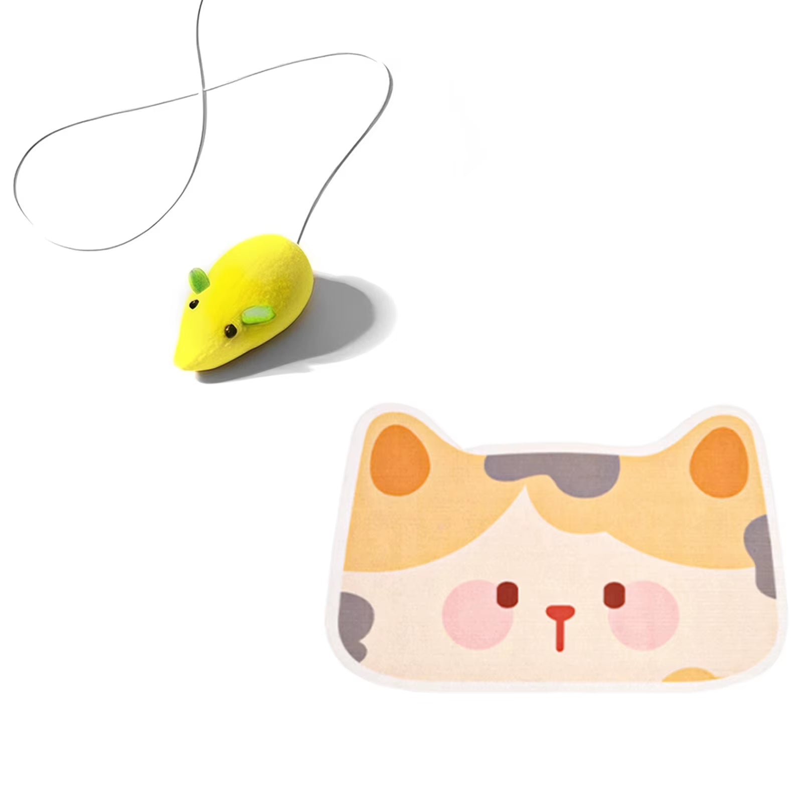 Self-Adhesive Wall-Mounted Cat Scratching Mat - Felt Cat Scratch Pad and Toy for Cats